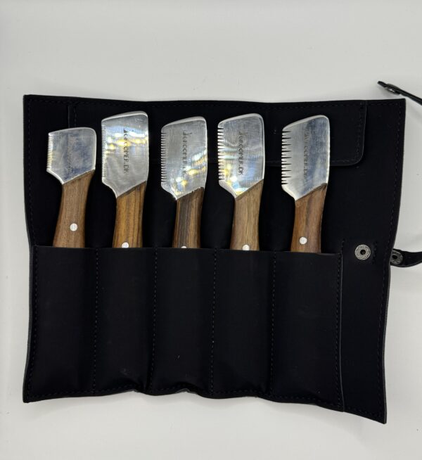 Tool Roll with five slots (faux leather)